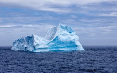 Iceberg sphynx in Antarctica-2 clipart