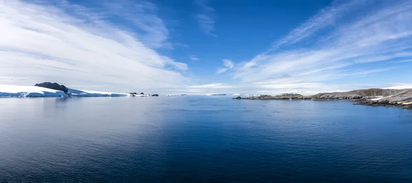Panorama antartico Paradis Bay — Foto Stock