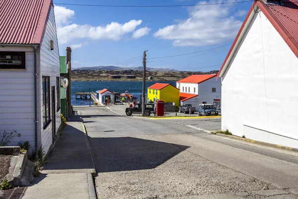 Port Stanley, Falklandské ostrovy — Stock fotografie