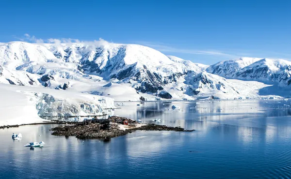 Antarktika araştırma chileen baz istasyonu-2 Telifsiz Stok Imajlar