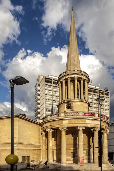 Všechny duše Anglikánská církev, Londýn — Stock fotografie