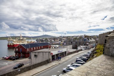 Lerwick şehir, shetland, İskoçya
