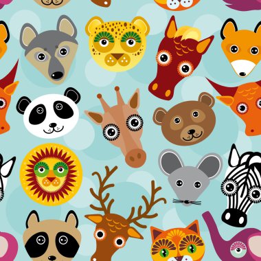 hayvanlar seamless modeli