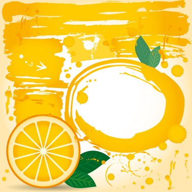 Turuncu öğesi tasarım