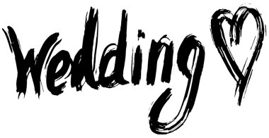 Düğün el yazısı.