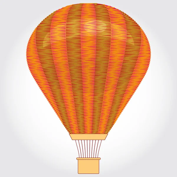 Vliegtuigen ballon — Stockvector