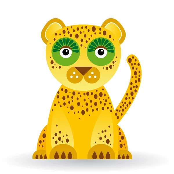 Śmieszne jaguar — Wektor stockowy