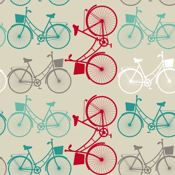 Vintage bicycles — Stock Vector