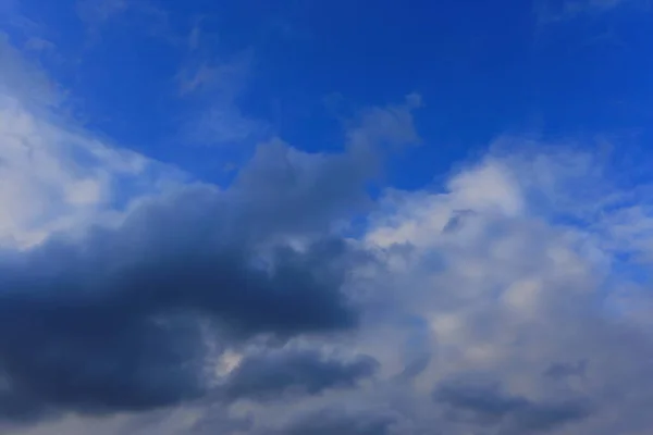 Kék Eső Felhők — Stock Fotó
