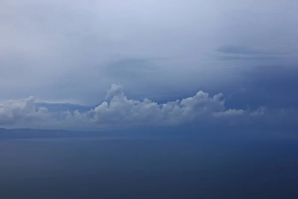 Cielos Nublados Sobre Mar Adriático — Foto de Stock
