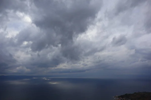 Cloudy Skies Adriatic Sea — Stock Photo, Image