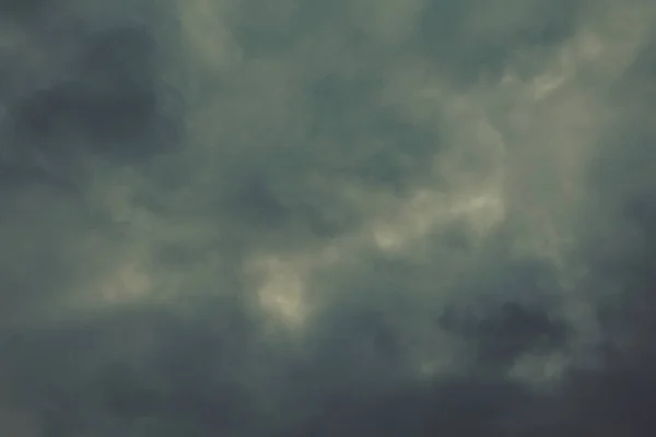 Felhők Égen Eső Előtt Téli Vihar — Stock Fotó