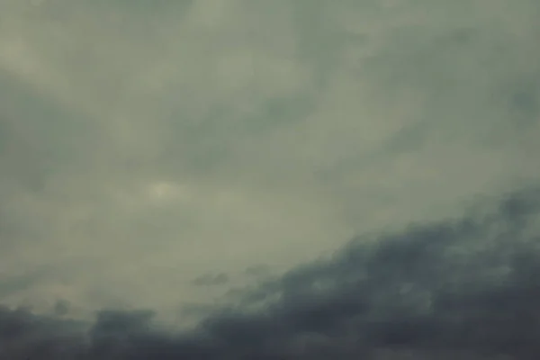 Nuages Dans Ciel Avant Pluie Tempête Hivernale — Photo