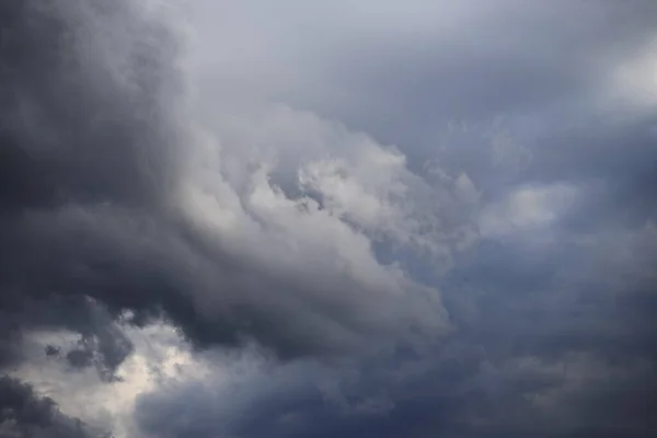 Cielo Con Nuvole Pioggia Scura — Foto Stock