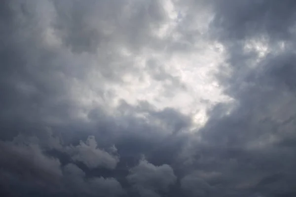 Cielo Con Nuvole Pioggia Scura — Foto Stock