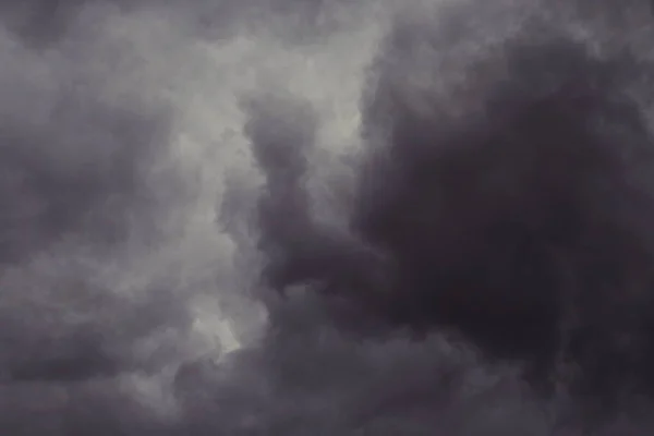 Cielo Oscuro Con Nubes Lluvia — Foto de Stock