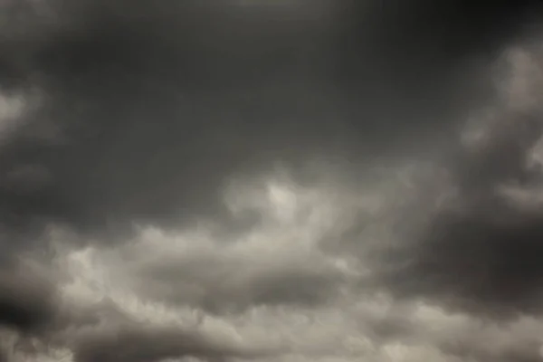 Ciel Avec Des Nuages Pluie Avant Tempête — Photo