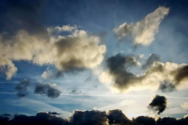 Dark Sky Rain Clouds — Stock Photo, Image