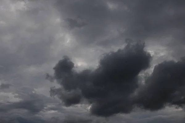 Dark Sky Full Clouds Rain — Stock Photo, Image