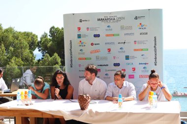 Makarska, Hırvatistan, 30.05.2022 Makarska 2022 WTA tenis turnuvası Makarska 'da resmen başladı.