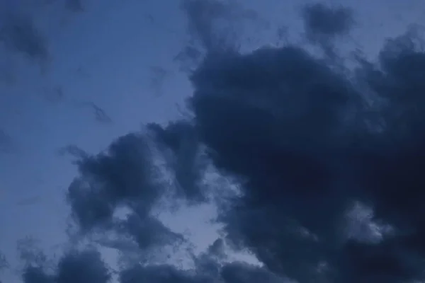 Dark Clouds Blue Sky — Stock Photo, Image
