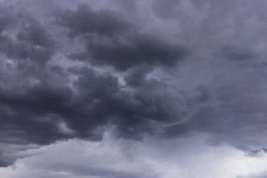 Gökyüzündeki güzel bulutlar.