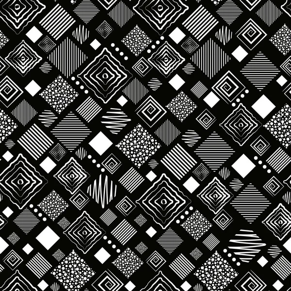Papier Peint Vectoriel Abstrait Avec Des Diamants Différentes Tailles Fond — Image vectorielle