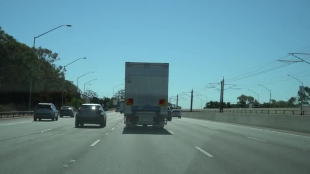 Fahren Auf Verschiedenen Straßen Und Autobahnen Innerhalb Der Stadt Perth — Stockvideo