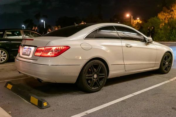 Exotische Autos Auf Einem Autotreffen Auf Einem Parkplatz Der Westaustralischen — Stockfoto