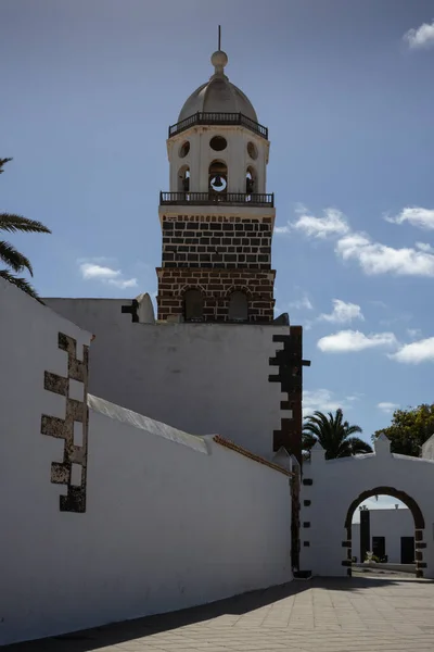 Tower Church Named Church Iglesia Nuestra Senora Guadalupe Architecture Surrounding — Stock Photo, Image