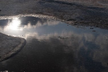 Soyut su ve yansıma