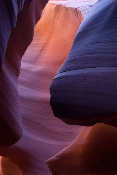 Abstract Slot Canyon Navajo Reservation — Stock Photo, Image