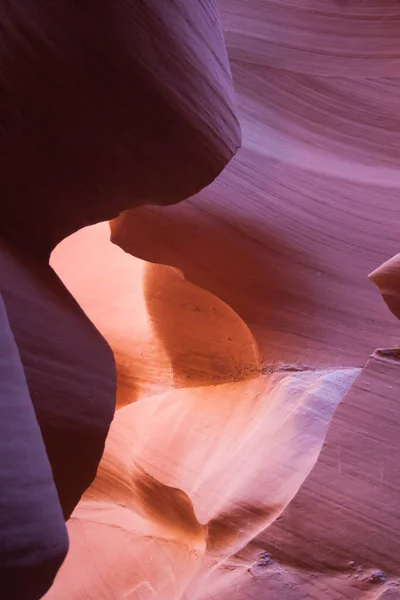 Abstract Slot Canyon Navajo Reservation — Stock Photo, Image