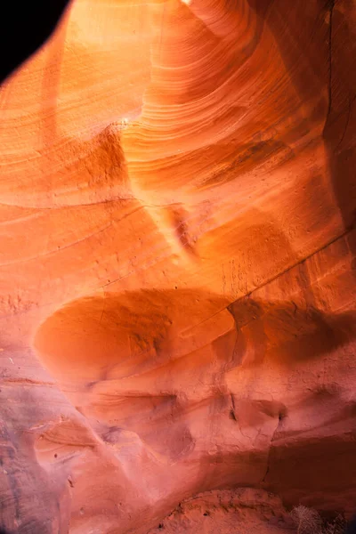 Abstraktion Aus Dem Antelope Slot Canyon Navajo Reservat — Stockfoto