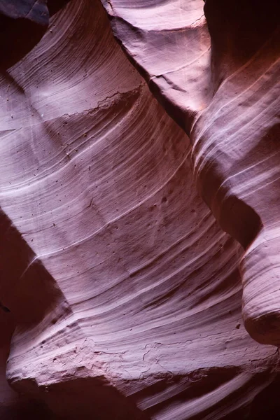 Steinabstraktion Aus Dem Antelope Slot Canyon — Stockfoto