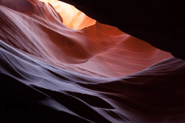 Abstrakt Landskab Fra Antelope Slot Canyon - Stock-foto