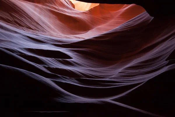 Streszczenie Krajobrazu Antelope Slot Canyon — Zdjęcie stockowe