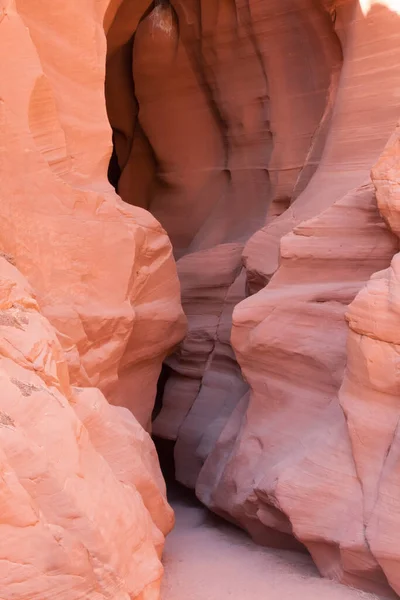 Természetes Absztrakt Antelope Slot Canyonból — Stock Fotó