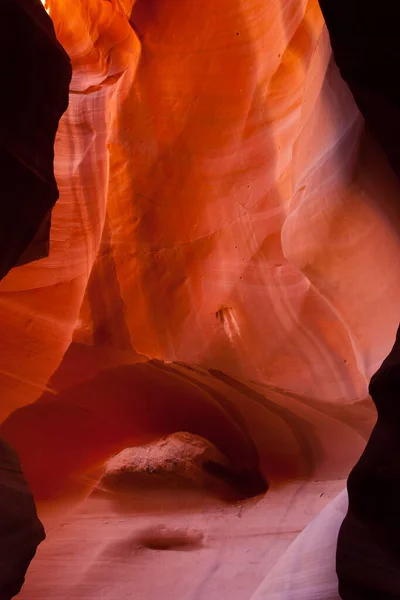 Natural Abstract Från Antelope Slot Canyon — Stockfoto