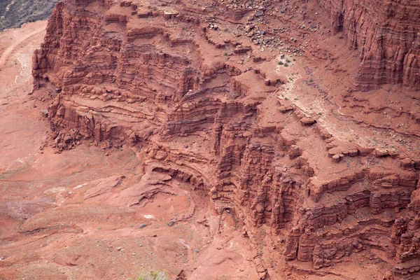 Röda Ökenlandskapet Från Utah — Stockfoto