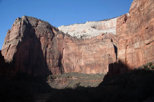 Lovely Landscape Zion National Park — Foto Stock