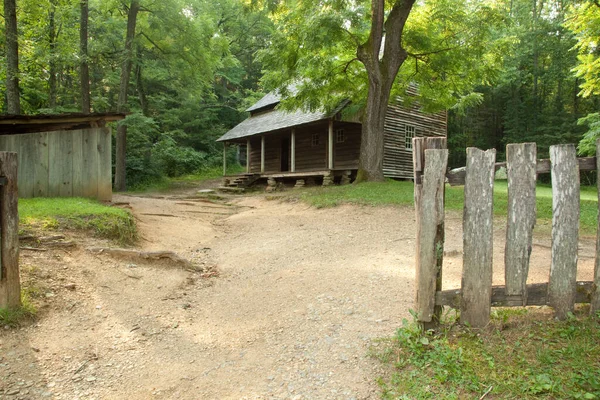 Old Log Cabin Cades Cove — 스톡 사진