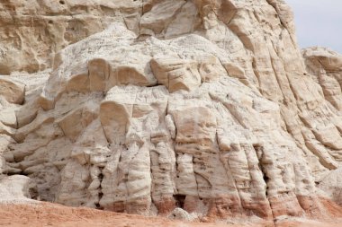 White Stone Formations in Utah