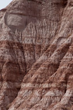 Rock formations with several colors