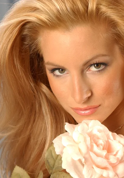 Blond Professional Model — Stock Photo, Image