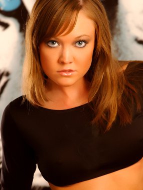 Sıcak seksi seti Professional modeli Jenny Marie vuruyor