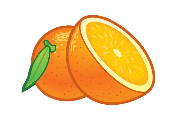 Naranja — Vector de stock