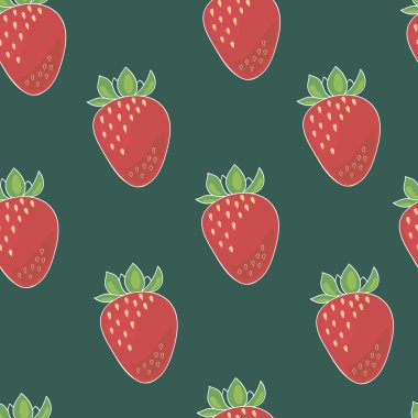 Çilek pürüzsüz desen