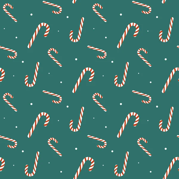 クリスマスの新しいシームレスなパターンベクトル図包装紙や織物 — ストックベクタ