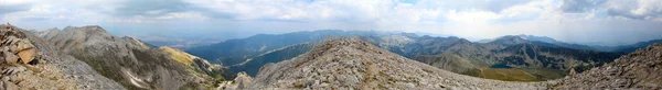 Landschaftspanorama des Berggipfels vihren im Nationalpark Pirin, Bansko, Bulgarien — Stockfoto